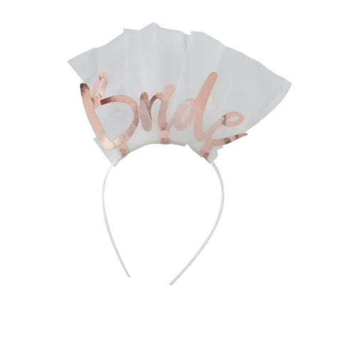 Bride To Be Hens Party Veil Headband Bachelorette Hens Night Party