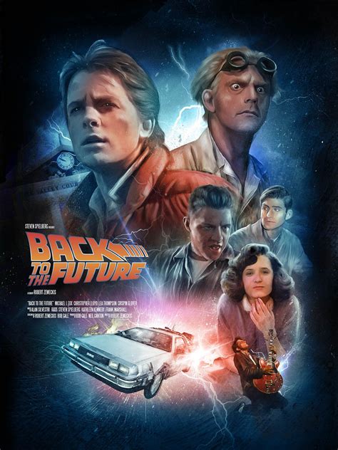 Back To The Future Poster Malaukuit