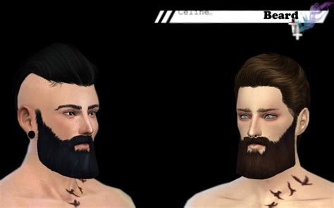 Sims 4 Long Beard Cc Minoxidil Before And After