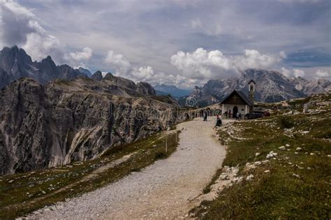 Mountain Trail In Dolomites Stock Image Image Of Dolomites Silence