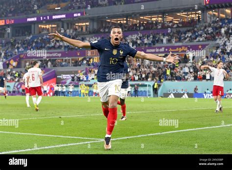 goaljubel Kylian MBAPPE (FRA) after goal to 2-1, jubilation, joy