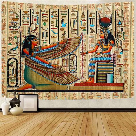 Egyptian Tapestry Wall Hanging Ancient Egyptian Tapestry Tapestries Ancient Egypt
