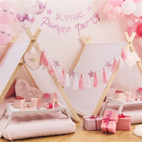 Pink Pamper Party Paper Napkins By Ginger Ray Notonthehighstreet Com