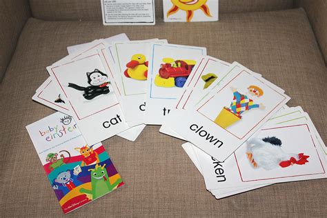 Baby Einstein Language Discovery Cards Imageswords To Teach And Delight