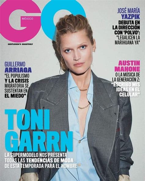 Toni Garrn Gq Mexico 2019 Cover Fashion Editorial