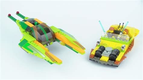 Lego Star Wars Bounty Hunter Pursuit 7133 Review Youtube