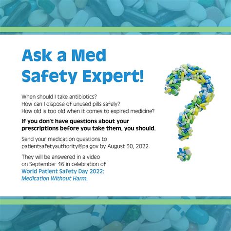 Patient Safety Authority On Twitter Ask Any Medication Safety Questions Below And Our