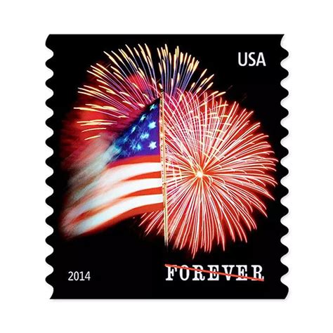 2014 Forever Stamps First Class Postage Stamps Star Spangled Banner