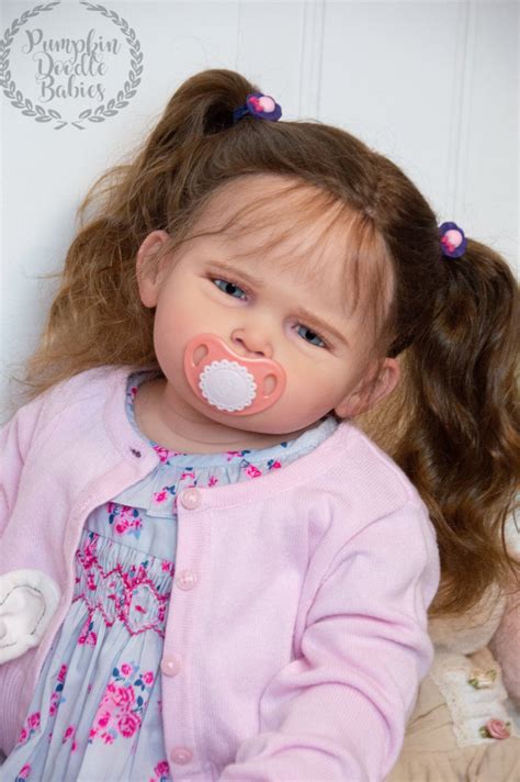 Custom Order New Release Reborn Toddler Doll Baby Girl Grumpy Grace By