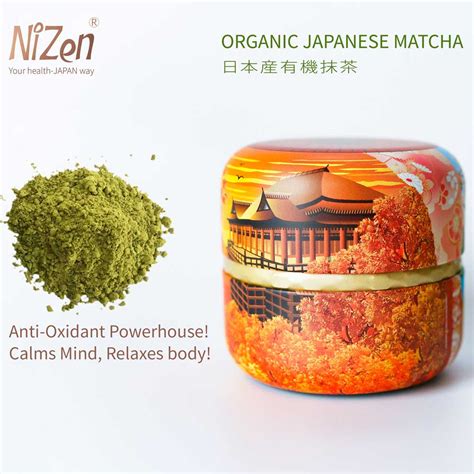 Nizen Japanese Organic Green Matcha Nizen Japan