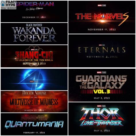 Marvel Phase 4 Trailer Release Date And New Titles Announced Filmyhype