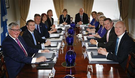 The New Scottish Cabinet Meet At Bute House The First Mini Flickr