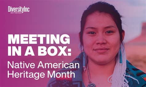 Meeting In A Box Native American Heritage Month Fair360