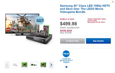Best Buy Sale Offers 40 Inch 1080p Hdtv And Xbox One For 500 Tweaktown