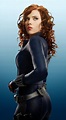 Scarlett Johansson as the Black Widow | Black widow avengers, Black ...