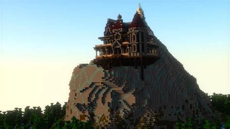 Crag Hilltop Mansion Minecraft Map