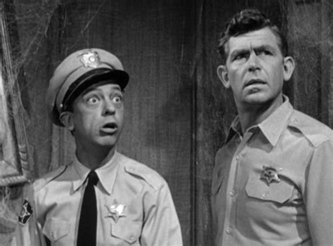 Don Knotts Barney Fife And Andy Griffith Andy Sitcoms Online Photo