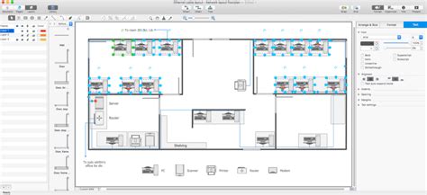 Network Layout Floor Plans Solution