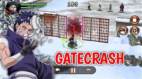 Nxb Nv Gatecrash Obito Uchiha V1 Attack Mission Gameplay Naruto X