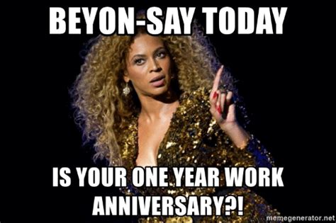 Happy work anniversary… i congratulate you on being getting promoted on your anniversary day. 35 Hilarious Work Anniversary Memes to Celebrate Your ...