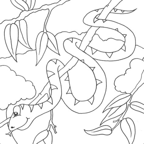 Visit our zoo and approach without fear our different species : Free Animal Wild Snake Printable Coloring Pages