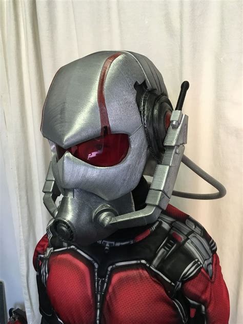 Antmanhelmetbyzrileys Ant Man Helmet 3d Prints Laser Cutter