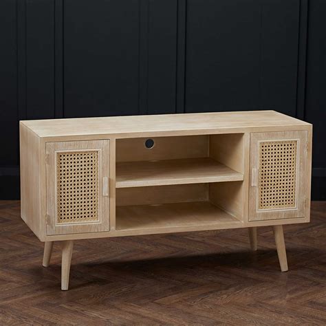 Toulouse Rattan Tv Unit Living Room Furniture Tv Cabinets
