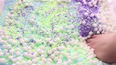 Big Batch Of Floam Slime Satisfying Slime Asmr Video Compilation
