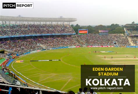 Eden Gardens Stadium Kolkata Pitch Report Pitch Report For Today
