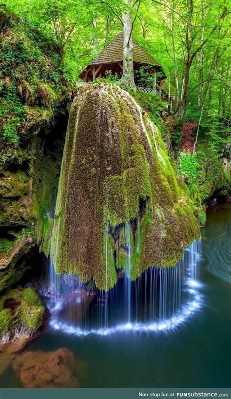 Most Beautiful Waterfall Bigar Romania Funsubstance Beautiful
