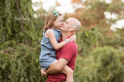 Father Daughter Holding Kissing Detail Model Released Stock Photo My