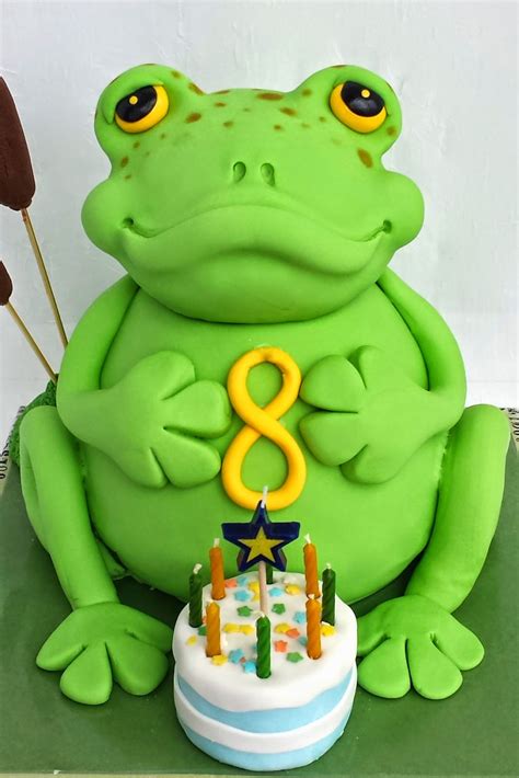cake blog frog cake tutorial