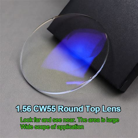 1 56 Cw55 Uv400 Uc Hc Hmc Shmc Bifocal Lens Round Top Optical Ophthalmic Lens Spectacles Lentes