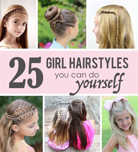 25 Little Girl Hairstylesyou Can Do Yourself Hair Styles Girl