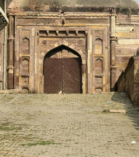 The Main Gates Of The Allahabad Fort Historical Architecture Art