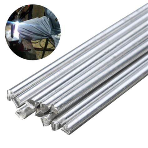 10pcsset Low Temp Aluminum Alloy Silver Welding Brazing Solder Rod For