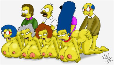 Rule 34 Ass Big Ass Big Breasts Breasts Female Helen Lovejoy Homer