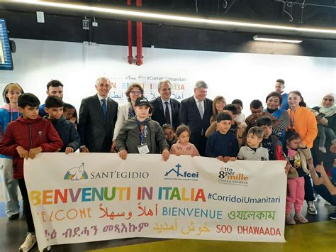 Corridoi Umanitari Arrivati In Italia 58 Siriani Dal Libano E 15