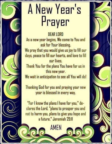 Pin By Steven Griffith On God In 2020 New Years Prayer Quotes About