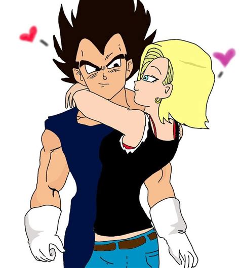 vegeta x android 18 android 18 pinterest android 18 and android