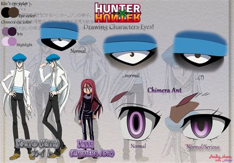 Hunter X Hunter Kites Eyes By Andy Chanwanttodraw On Deviantart