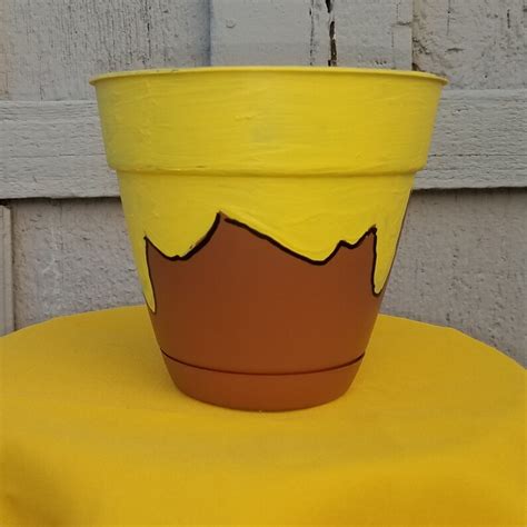 Plastic 6 Winnie The Pooh Honey Hunny Pots Gender Etsy