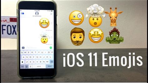 How To Get New Ios 11 Emojis Youtube