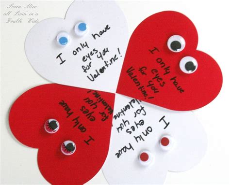 Homemade Heart Shaped Valentines Day Cards Free Image Download