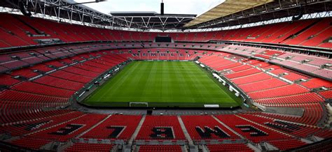 Wembley stadium is located in empire way, wembley, middlesex ha9 0ds. Wembley debuts renovation work at Carabao Cup final - The ...