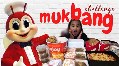 Jollibee Mukbang Challenge Kids Edition Youtube