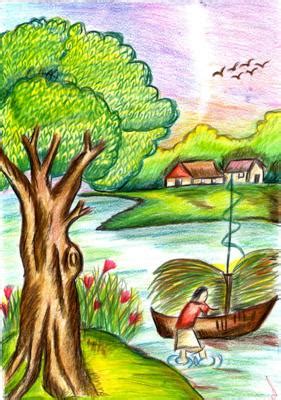 All the best realistic nature drawing 38+ collected on this page. Your Art: A Natural Scenery - Art Starts for Kids