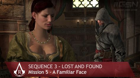 Assassin S Creed Revelations Sequence 3 Mission 5 A Familiar