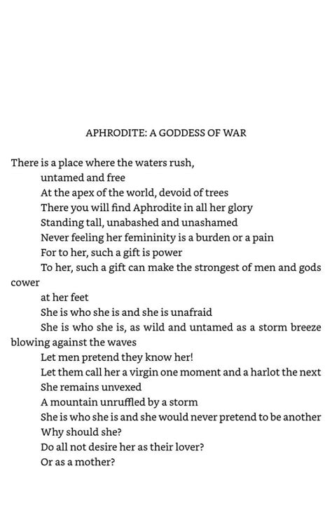 Mythology Poetry Greek Mythology Gods Goddess Symbols Greek Gods And Goddesses Aphrodite