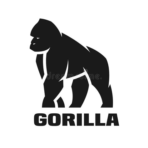 Gorilla Ape Mascot Logo Stock Vector Illustration Of Head 16912715